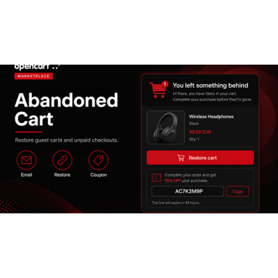 Abandoned Cart PRO