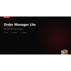 Order Manager Lite Order Manager Lite
