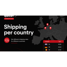 Shipping per country Shipping per country