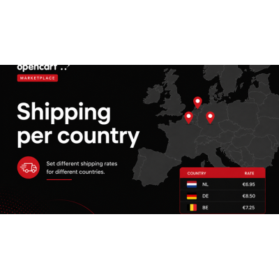 Shipping per country